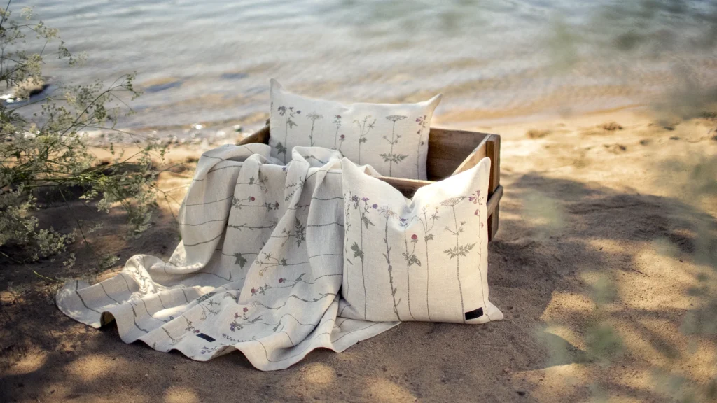 Blogg om linne från Nordrå Sweden för inredning med svensk design 5