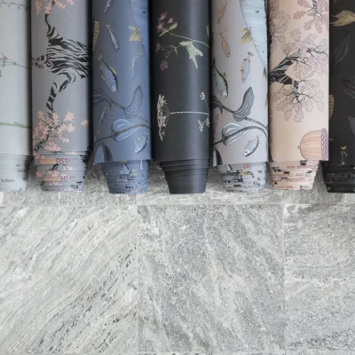 Shop med produktkategori tapeter non-woven med unik mönsterdesign från NORDRÅ Sweden